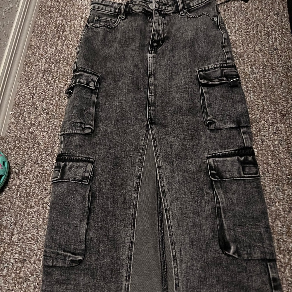 NWT TRue religion vintage cargo skirt